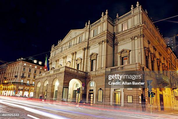 teatro alla scala opera house - careen opera stock pictures, royalty-free photos & images