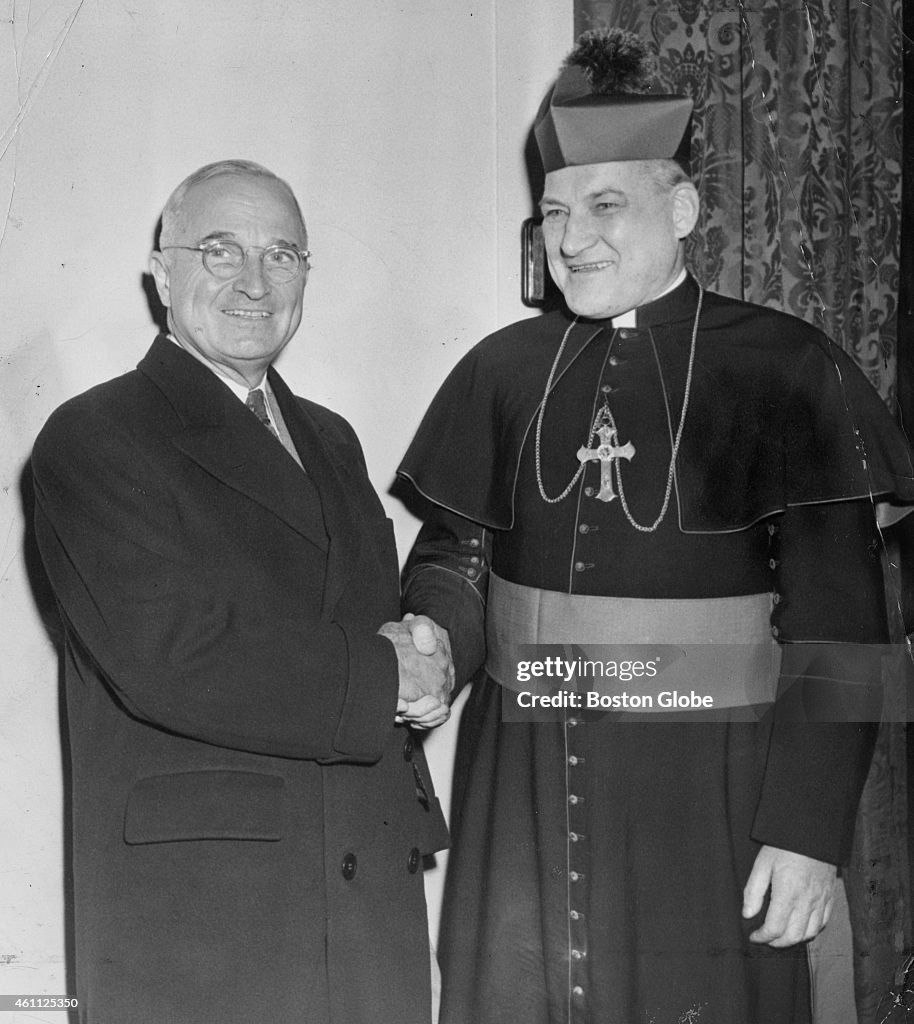 Archbishop Richard J. Cushing And President Harry Truman