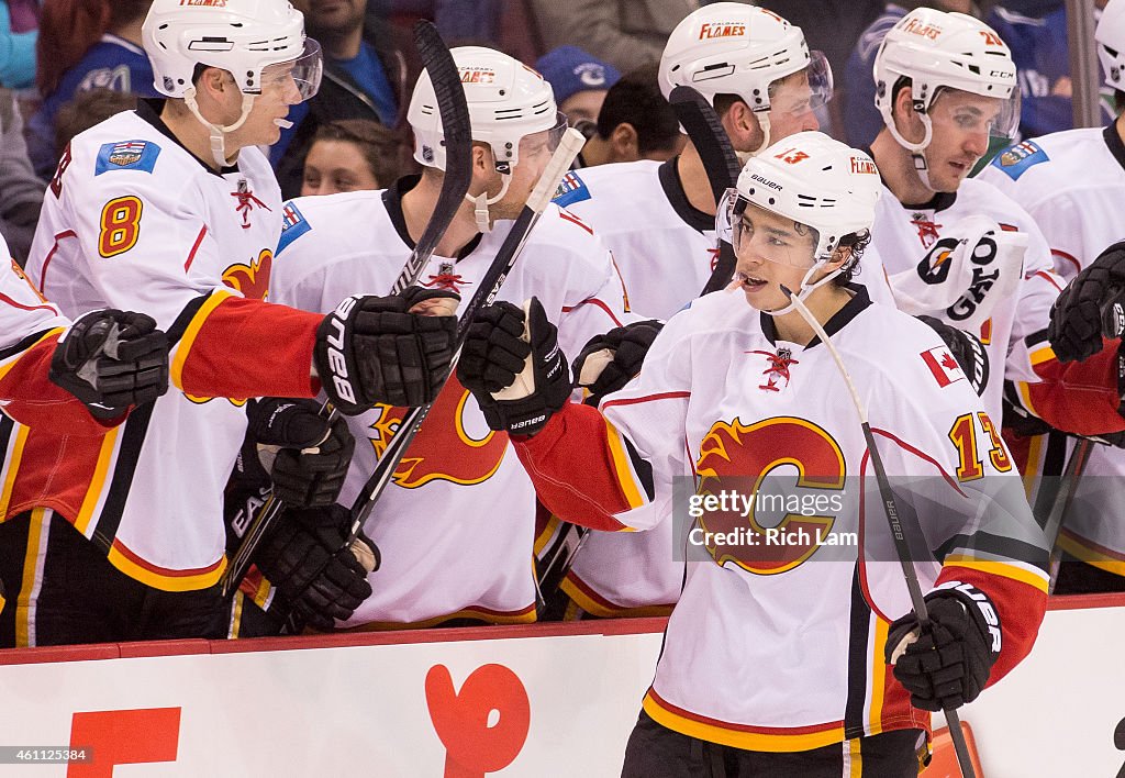 Calgary Flames v Vancouver Canucks