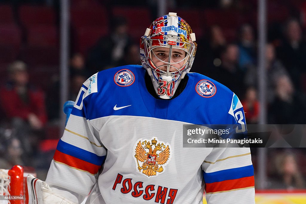 2015 IIHF World Junior Championship - Quarterfinal - United States v Russia