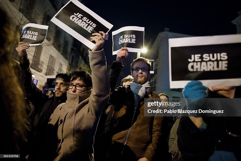 Global Reaction To The Terrorist Attack On French Newspaper Charlie Hebdo