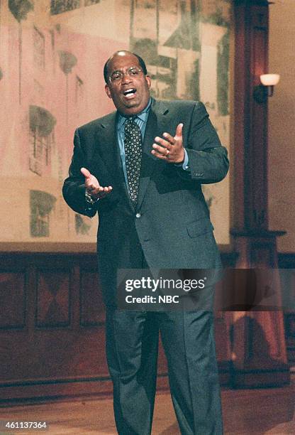 Episode 923 -- Pictured: Weather presenter Al Roker on May 15, 1996 --