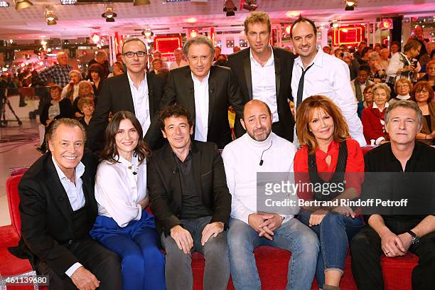 Philippe Besson, Michel Drucker, Thierry Garcia, Jarry, Main guest of the show Michel Leeb, Geraldine Pailhas, Patrick Bruel, Kad Merad, Clementine...