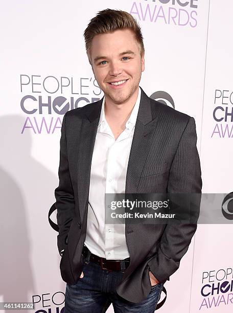 Actor Brett Davern attends The 41st Annual People's Choice Awards at Nokia Theatre LA Live on January 7, 2015 in Los Angeles, California.