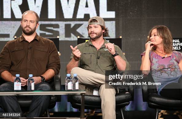 Jared Ogden, Daniel Dean and Kasha Rigby of National Geographic's ...
