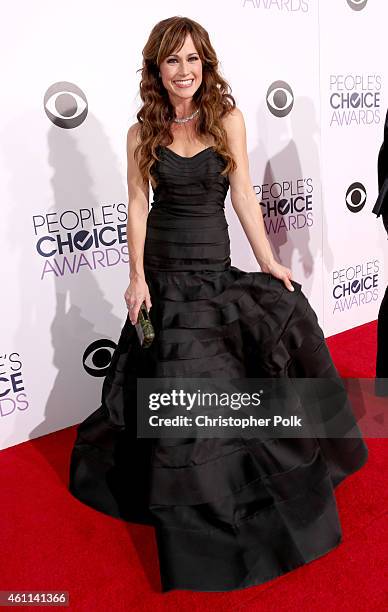 Actress Nikki Deloach attends The 41st Annual People's Choice Awards at Nokia Theatre LA Live on January 7, 2015 in Los Angeles, California.
