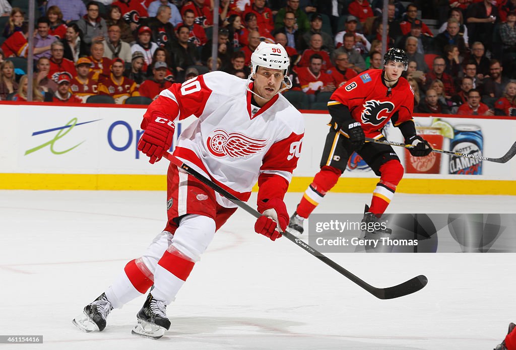 Detroit Red Wings v Calgary Flames