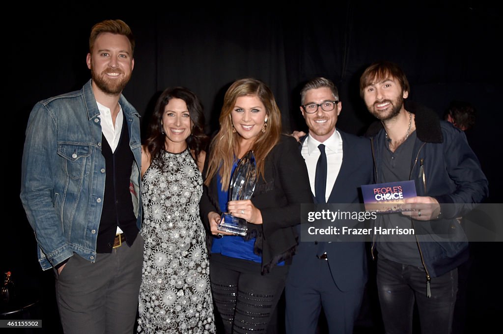 The 41st Annual People's Choice Awards - Backstage And Audience