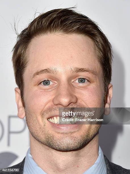 Actor Tyler Ritter attends The 41st Annual People's Choice Awards at Nokia Theatre LA Live on January 7, 2015 in Los Angeles, California.