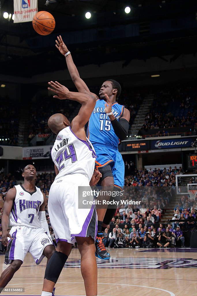 Oklahoma City Thunder v Sacramento Kings