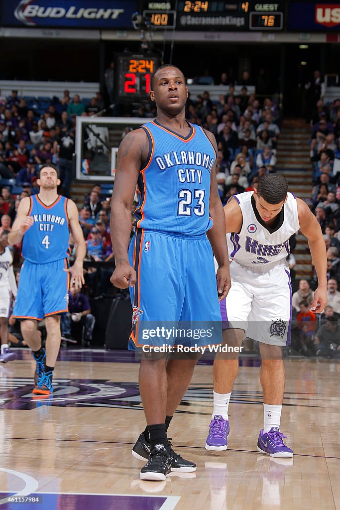Oklahoma City Thunder v Sacramento Kings
