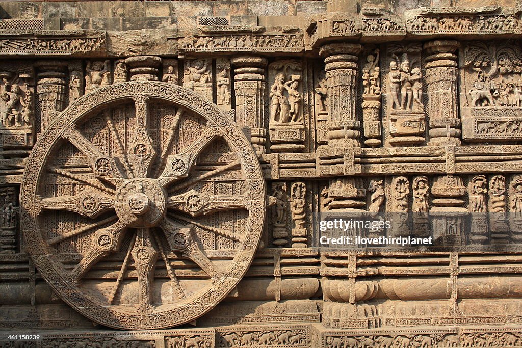 Wheel of Konark Sun Temple