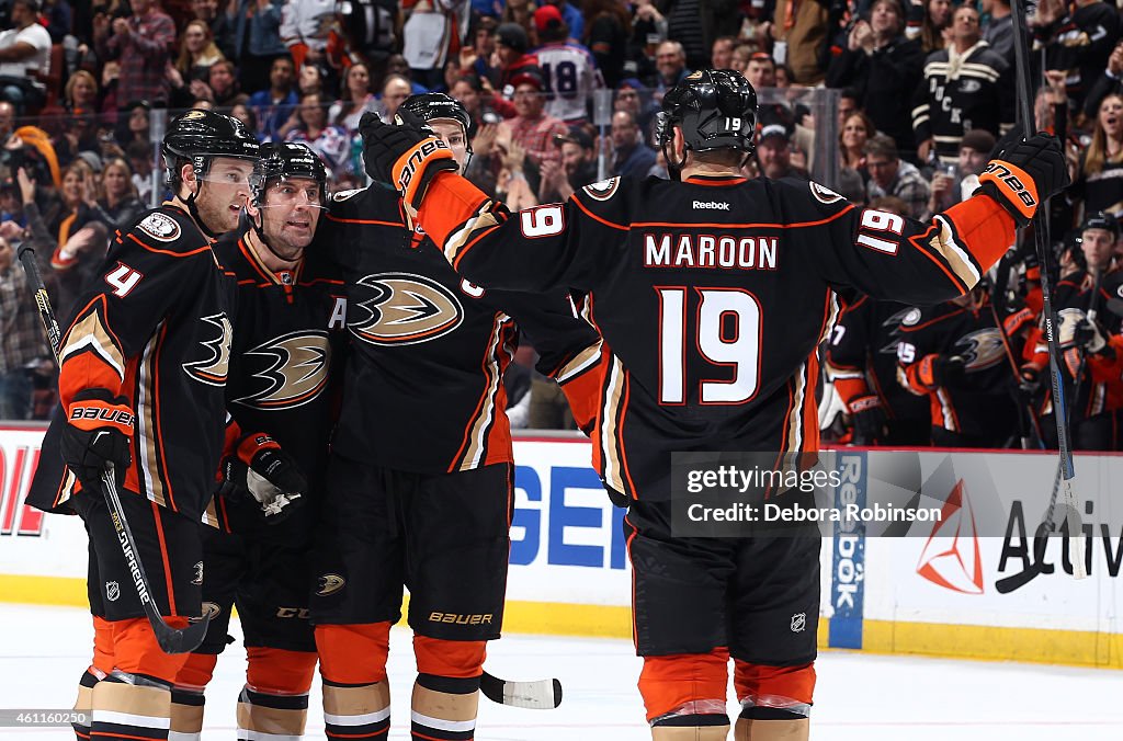 New York Rangers v Anaheim Ducks