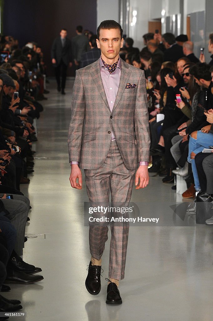 Richard James: Runway - London Collections: Men AW14