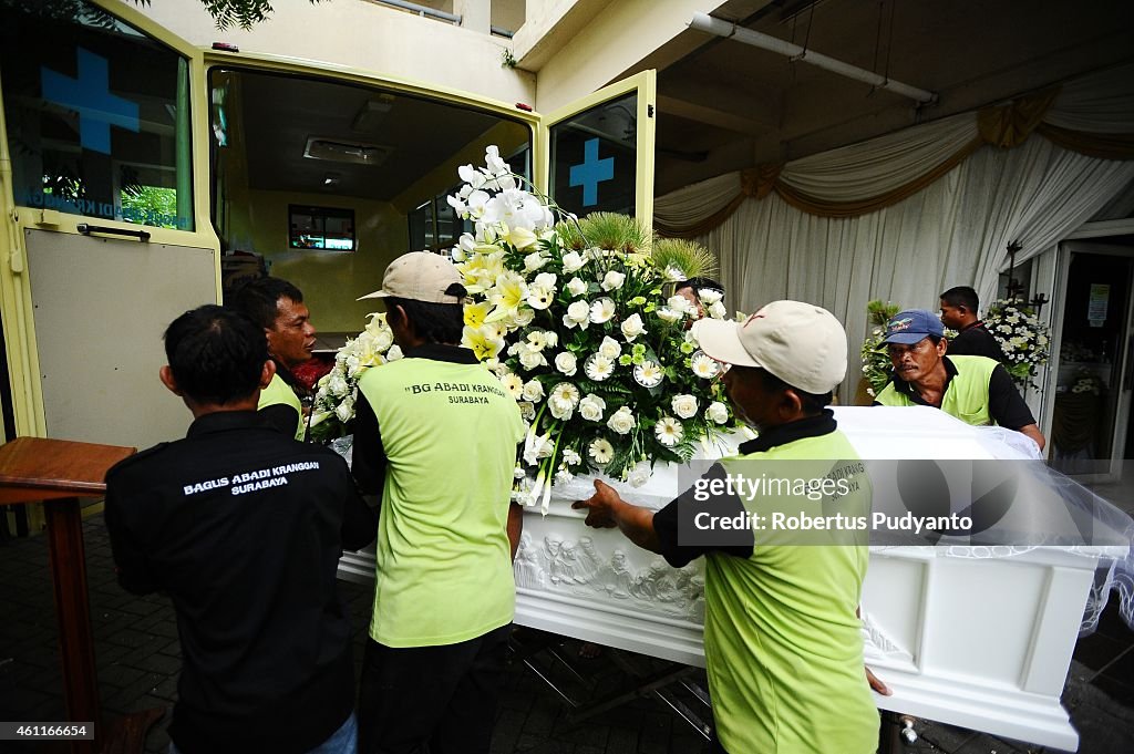 Funerals Held For Victims Of AirAsia Plane Crash