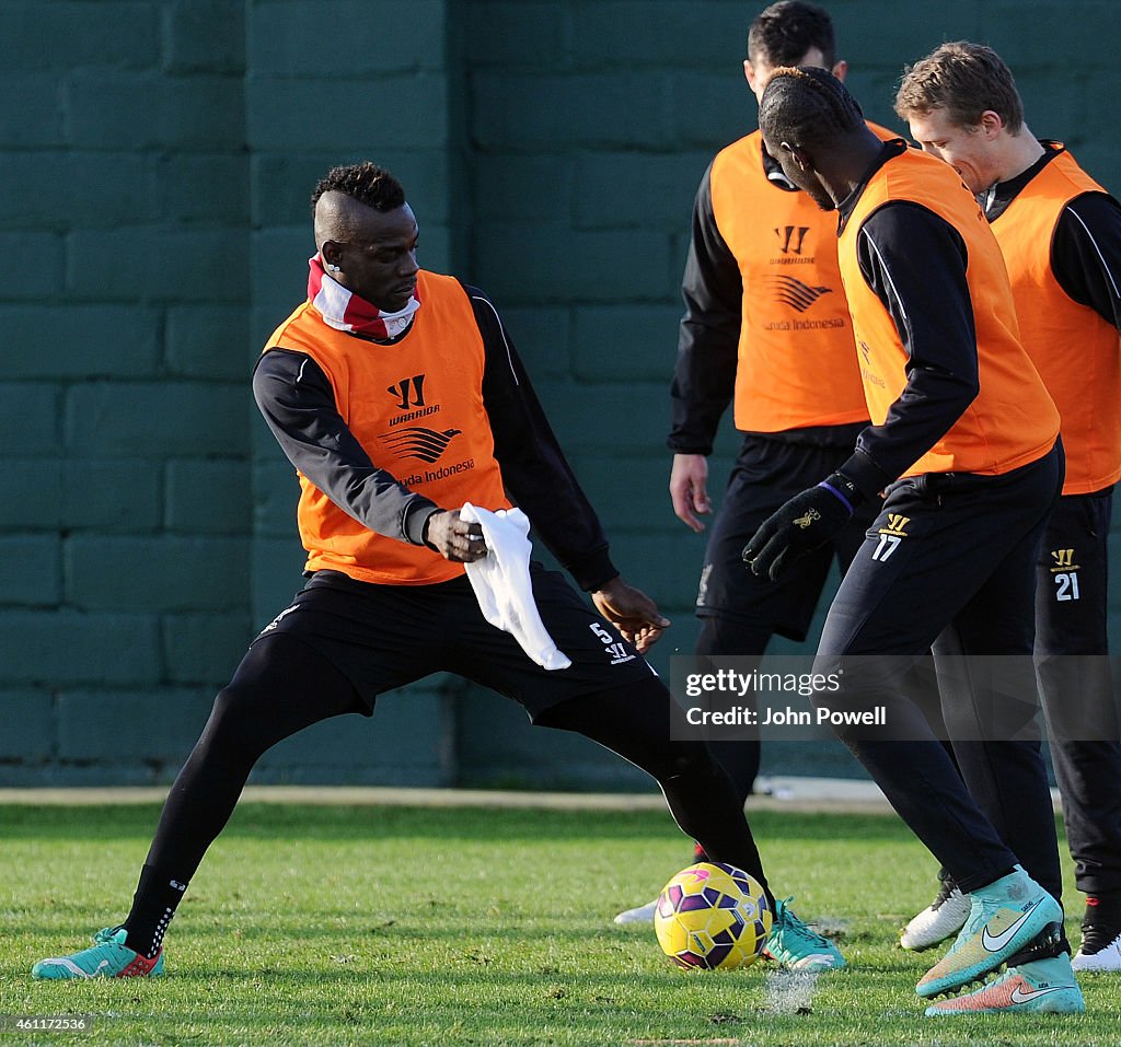 Liverpool FC Training Session