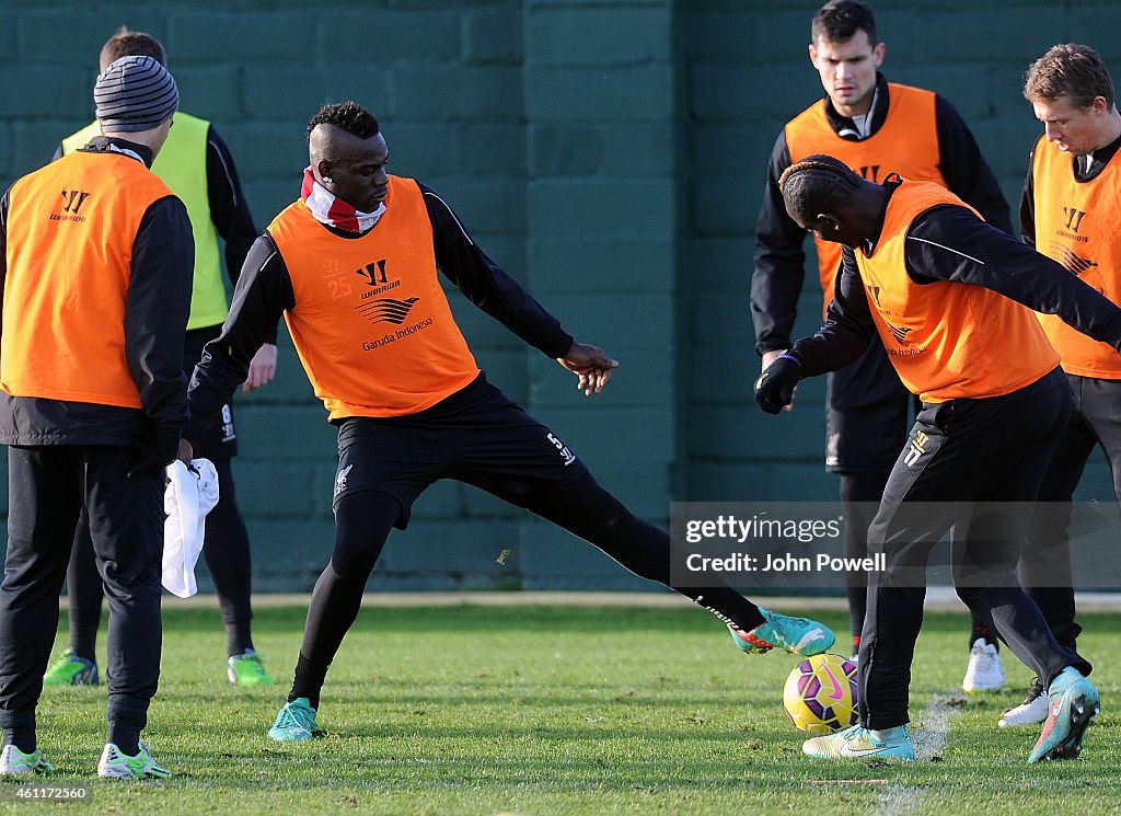 Liverpool FC Training Session