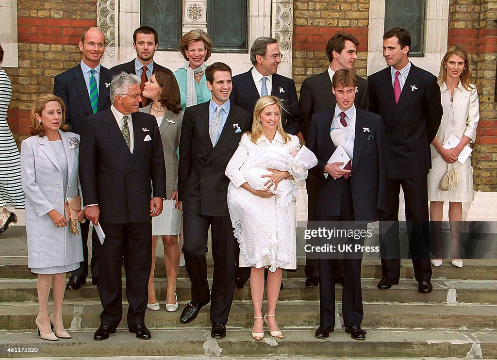The Christening of Prince Konstantine Alexios of Greece in London