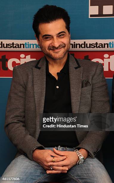 Bollywood actor and producer Sanjay Kapoor during an exclusive interview for his upcoming movie Tevar at HT Media Office on January 05 New Delhi,...