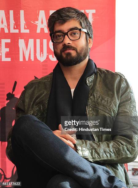 Bollywood director Amit Sharma during an exclusive interview for his upcoming movie Tevar at HT Media Office on January 05 New Delhi, India.