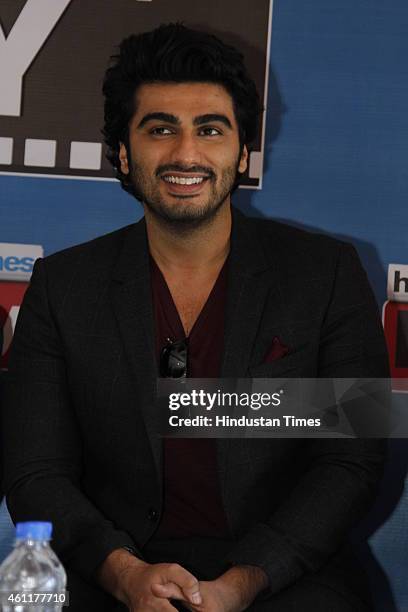 Bollywood actor Arjun Kapoor during an exclusive interview for his upcoming movie Tevar at HT Media Office on January 05 New Delhi, India.