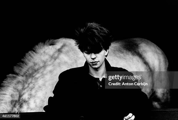 Singer Ian McCulloch, member of Echo & the Bunnymen band is photographed for NME on February 28, 1982 in Liverpool, England.