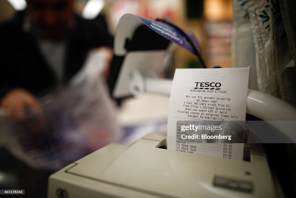 Inside A Tesco Plc Supermarket As Retailer Announces Price Cuts And Store Closures