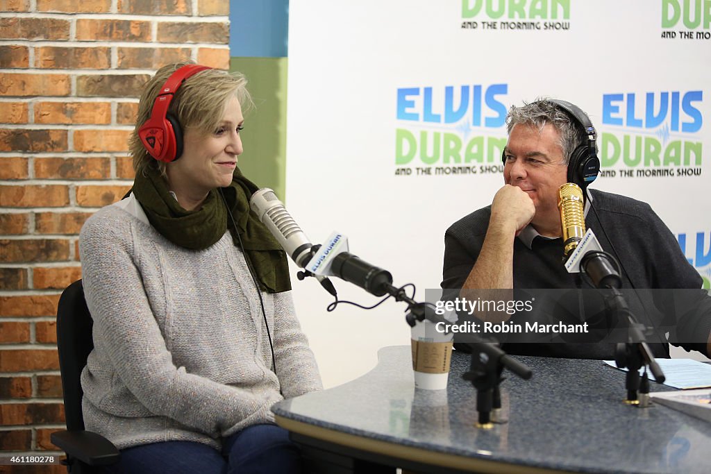 Jane Lynch Visits "The Elvis Duran Z100 Morning Show"