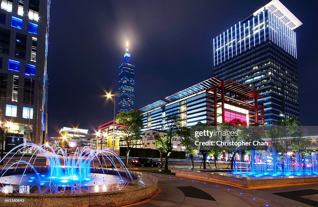 Office buildings in Taipei