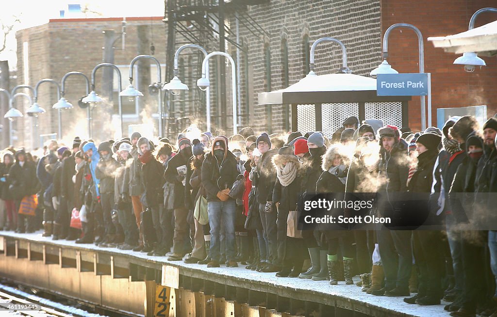 Polar Vortex Weather System Brings Artic Temperatures Across Wide Swath Of U.S.