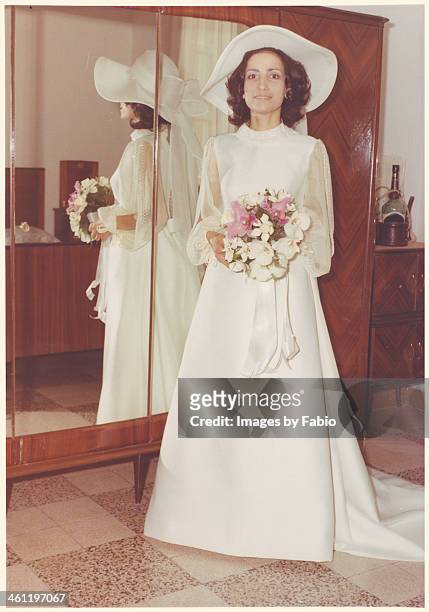 the bride - vintage wedding stock pictures, royalty-free photos & images