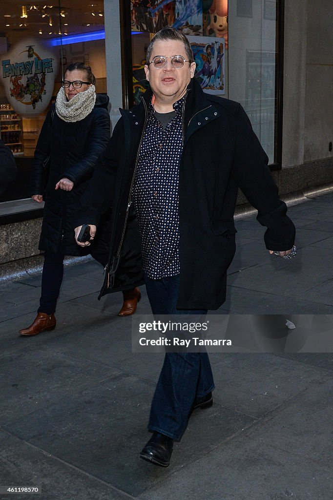 Celebrity Sightings In New York City - January 08, 2015