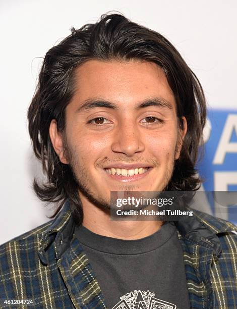 Actor Jose Julian attends the premiere of Pantelion Films' "Spare Parts" at ArcLight Cinemas on January 8, 2015 in Hollywood, California.