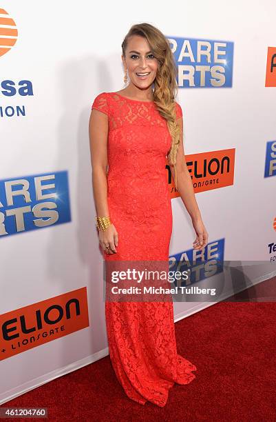 Actress Alexa PenaVega attends the premiere of Pantelion Films' "Spare Parts" at ArcLight Cinemas on January 8, 2015 in Hollywood, California.