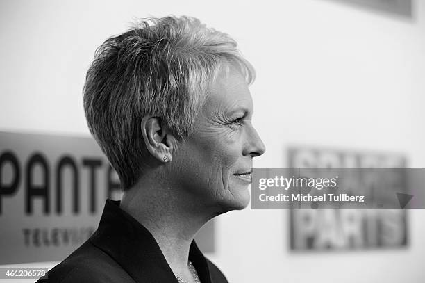 Actress Jamie Lee Curtis attends the premiere of Pantelion Films' "Spare Parts" at ArcLight Cinemas on January 8, 2015 in Hollywood, California.