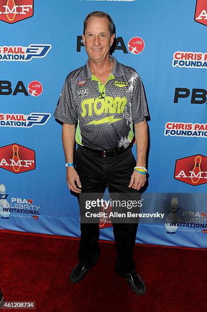 Professional bowler Pete Weber attends the 6th Annual CP3 PBA Celebrity Invitational presented by AMF hosted by L.A. Clippers all-star guard Chris...