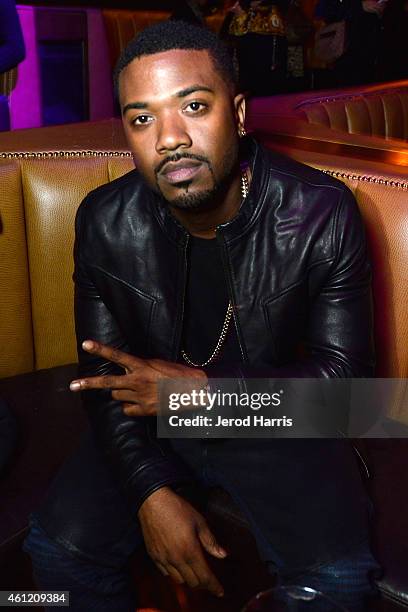 Ray J attends WE tv's joint premiere party for 'Marriage Boot Camp Reality Stars' and 'David Tutera's CELEBrations' at 1 OAK on January 8, 2015 in...