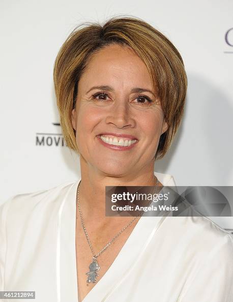 Actress Mary Carillo arrives at Hallmark Channel & Hallmark Movie