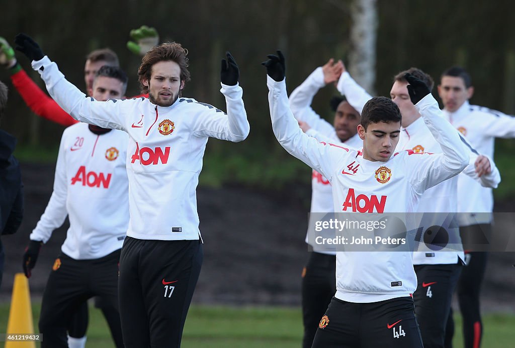 Manchester United Training Session