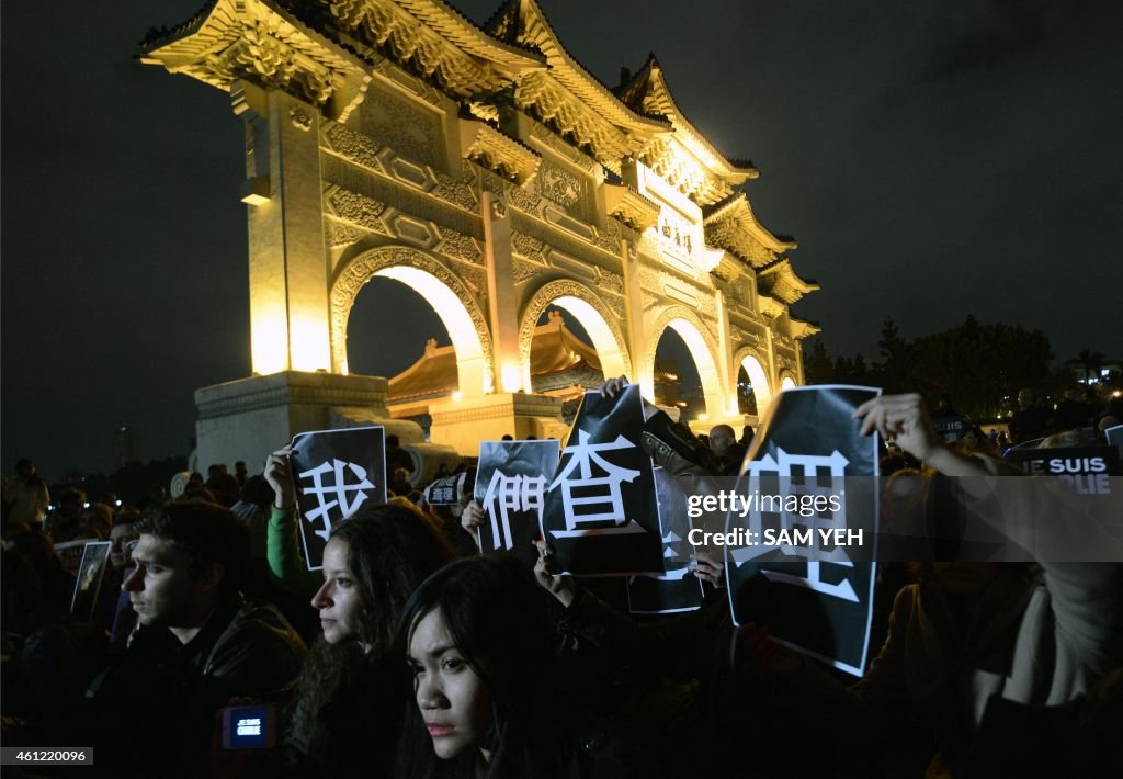 TAIWAN-FRANCE-ATTACKS-CHARLIE-HEBDO