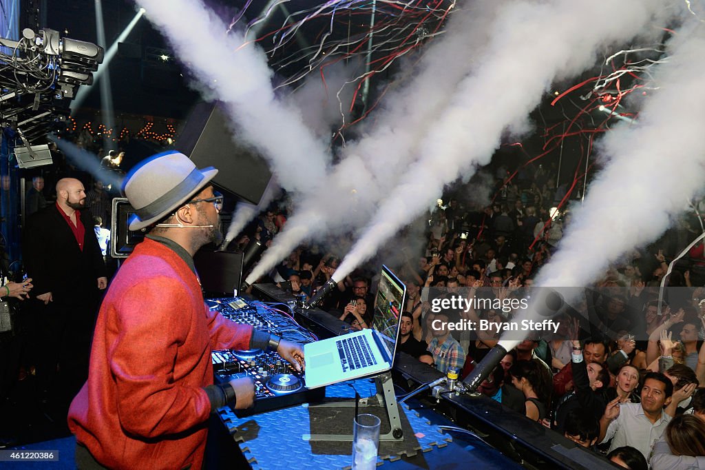 Will.i.am Kicks Off Weekly Event "The Beat" Presented By The Light Vegas Inside Mandalay Bay