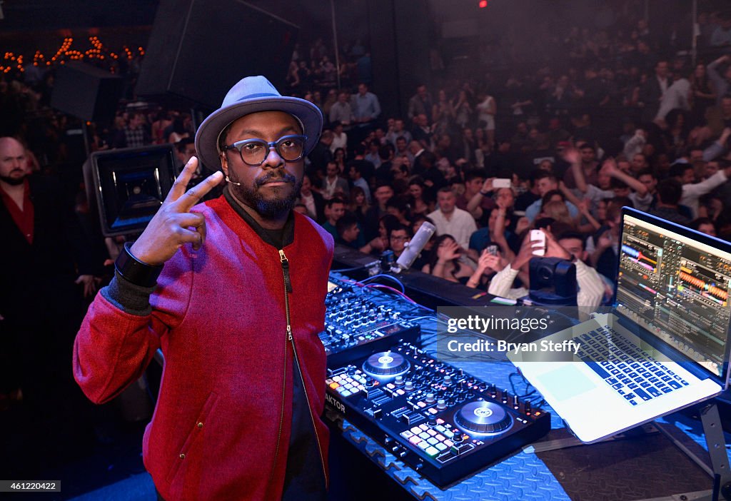 Will.i.am Kicks Off Weekly Event "The Beat" Presented By The Light Vegas Inside Mandalay Bay