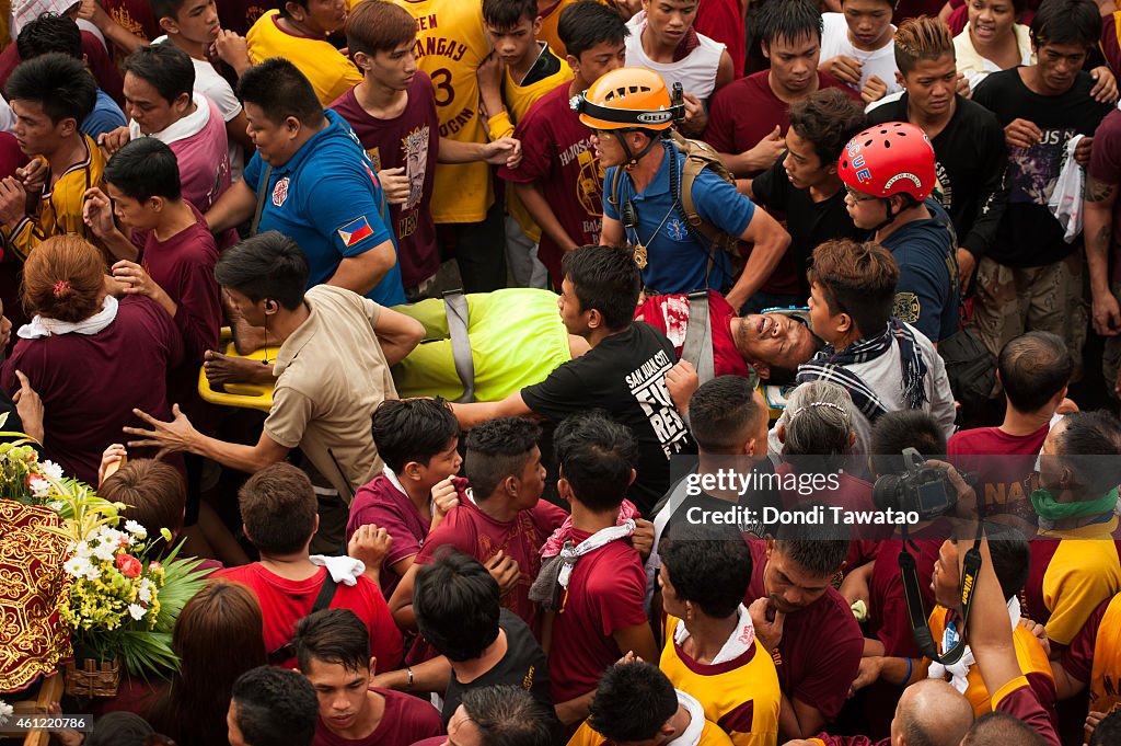 Devotees Gather To Celebrate The Feast Of Black Nazarene