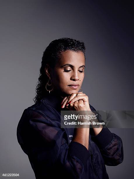 Singer Neneh Cherry is photographed for ES magazine on March 25, 2014 in London, England.