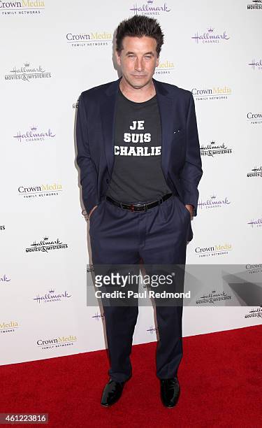 Actor William Baldwin attends the 2015 Television Critics Association Press Tour - Hallmark Channel and Hallmark Movies & Mysteries at Tournament...