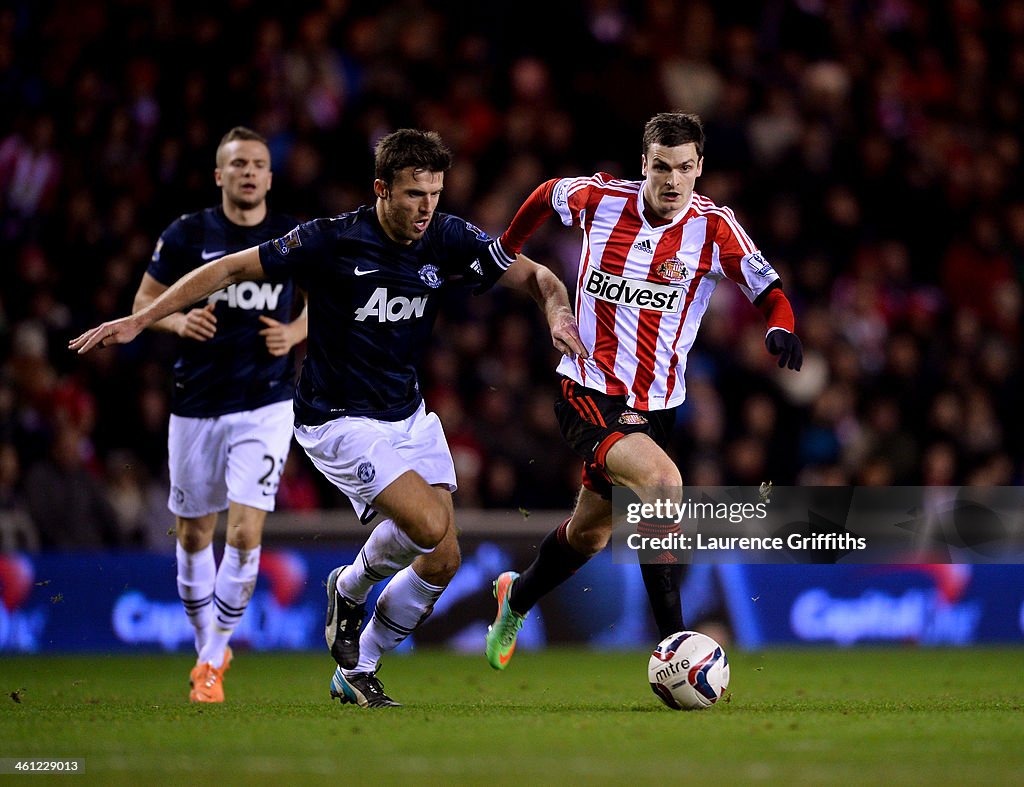 Sunderland v Manchester United - Capital One Cup Semi-Final: First Leg