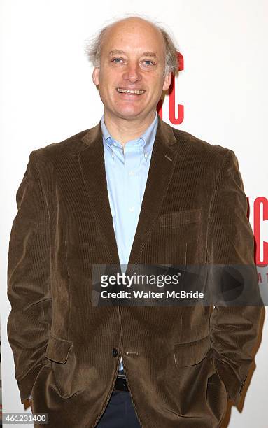 Frank Wood attends the Meet-N-Greet for the MCC Theater production of 'The Nether' at the MTC Rehearsal Studios on January 9, 2015 in New York City.