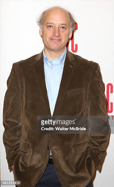 Frank Wood attends the Meet-N-Greet for the MCC Theater production of 'The Nether' at the MTC Rehearsal Studios on January 9, 2015 in New York City.