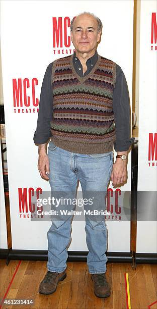 Peter Friedman attends the Meet-N-Greet for the MCC Theater production of 'The Nether' at the MTC Rehearsal Studios on January 9, 2015 in New York...