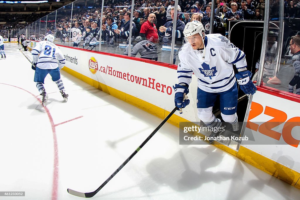 Toronto Maple Leafs v Winnipeg Jets